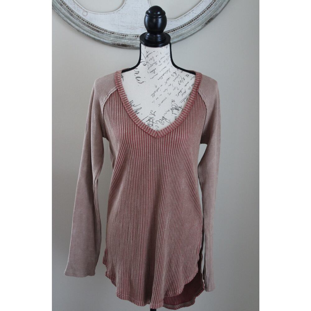 Gilded Intent Women’s Long Sleeve Shirt Orange Size L